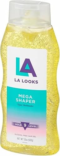 Miniatura 6 de La Looks Gel #9 Mega Mega de 20 onzas (amarillo) (20.0 fl oz) (paquete de 6)