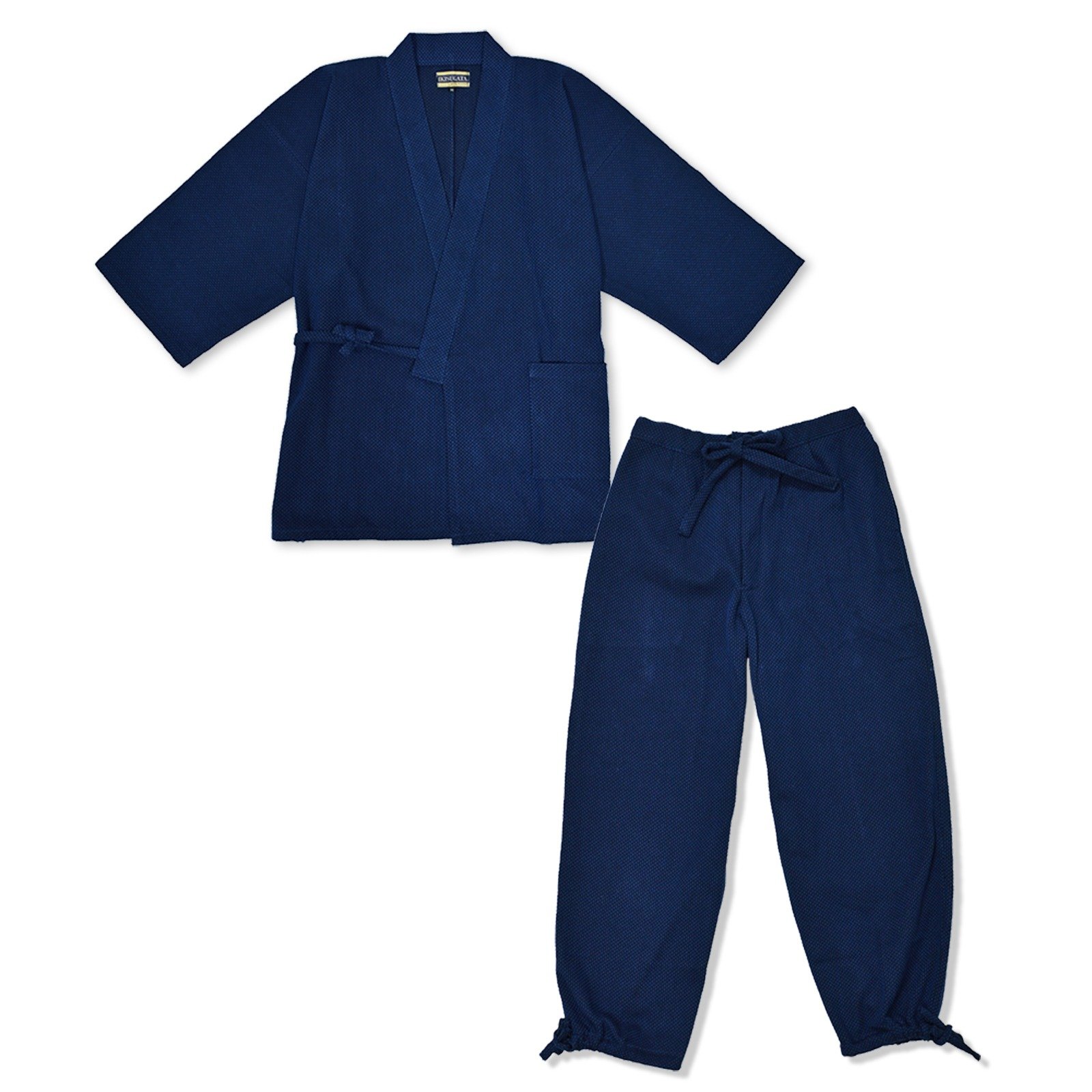 Men's Thick Pattern Sashiko Samue