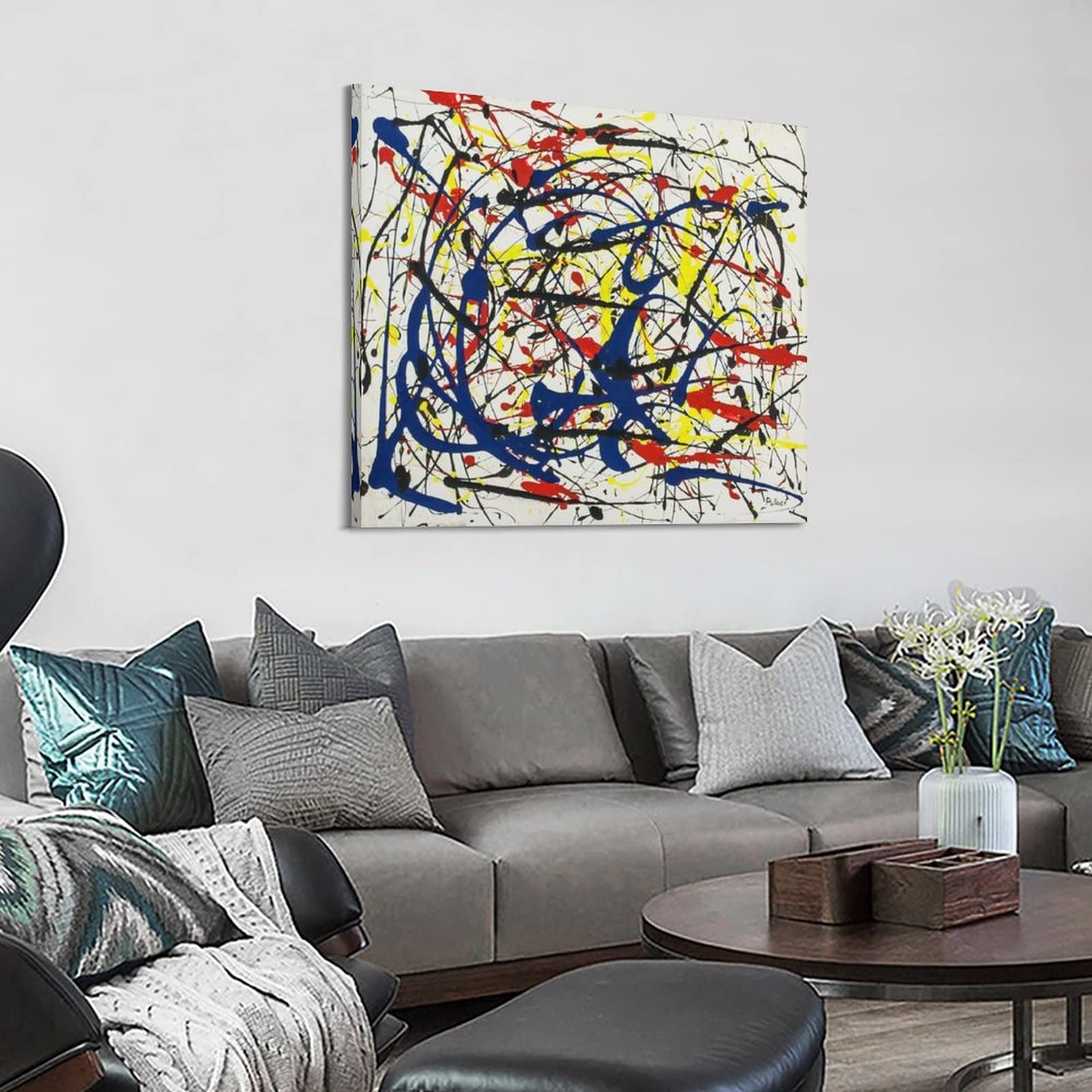 Amazon.co.jp: Jackson Pollockジャクソン・ポロック画家が作るアート