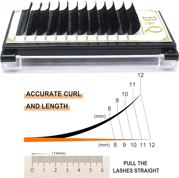Self-Fanning Eyelashes, .03 .05 .07.10, Easy Fan Lashes for Volume Technique, C D Curl Volume Eyelash Extensions, Single Leng - 3