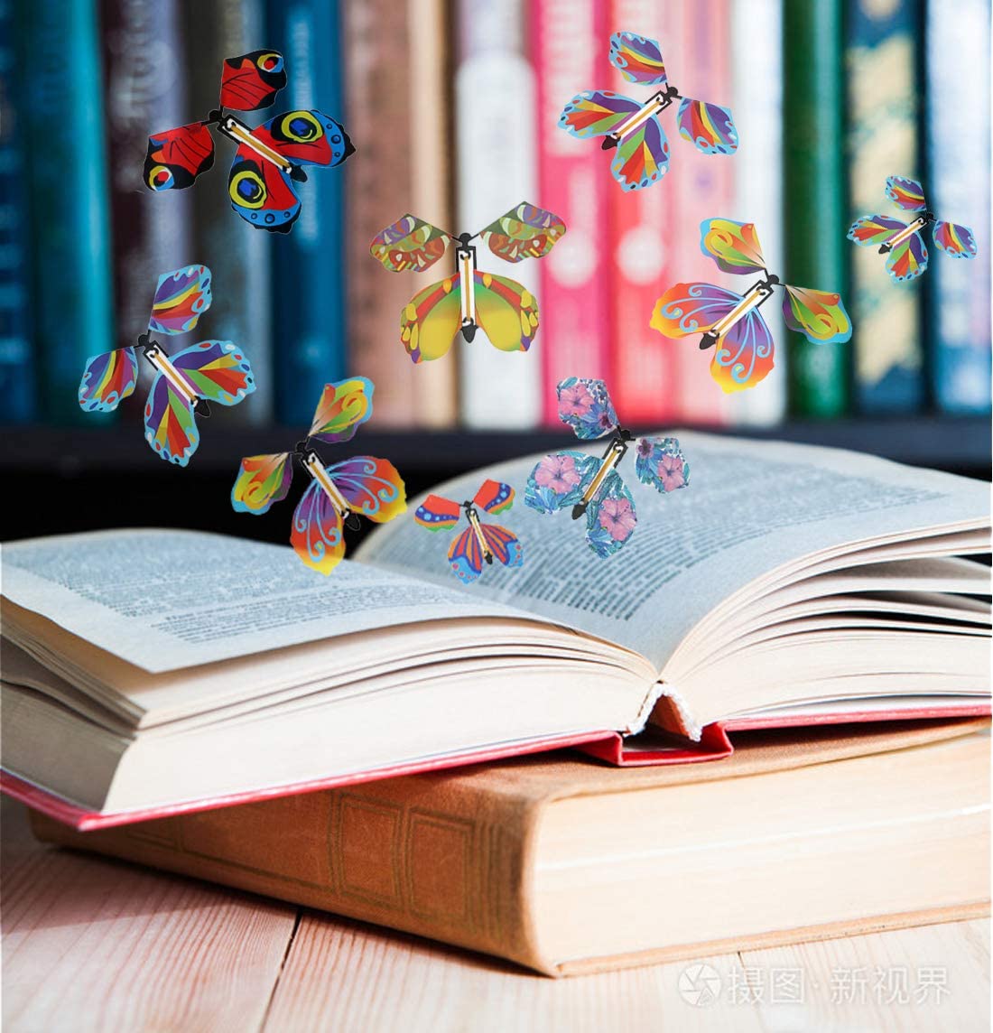 Amazon.com: 30 PCS Magic Flying Butterfly Fairy Flying Toys Wind