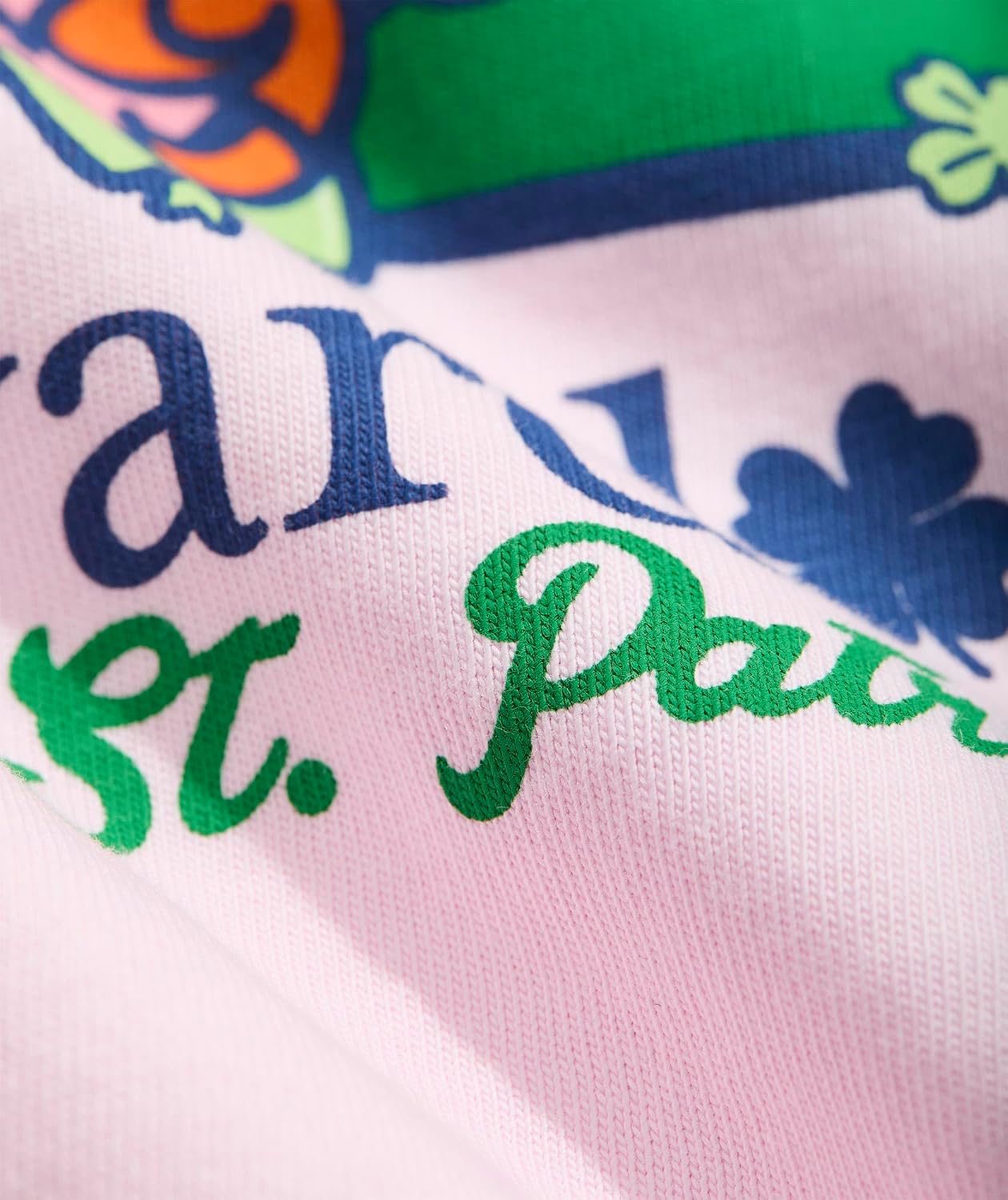 Vineyard Vines Girls' Girls' Irish Dancing Whale Long-Sleeve Pocket Tee