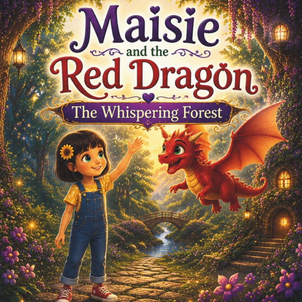 Maisie and the Red Dragon, The Whispering Forest: A Heartwarming Children's Adventure About Friendship, Courage, Kindness, and the Magic of Sharing Your Story (The Maisie and Ember Adventures)