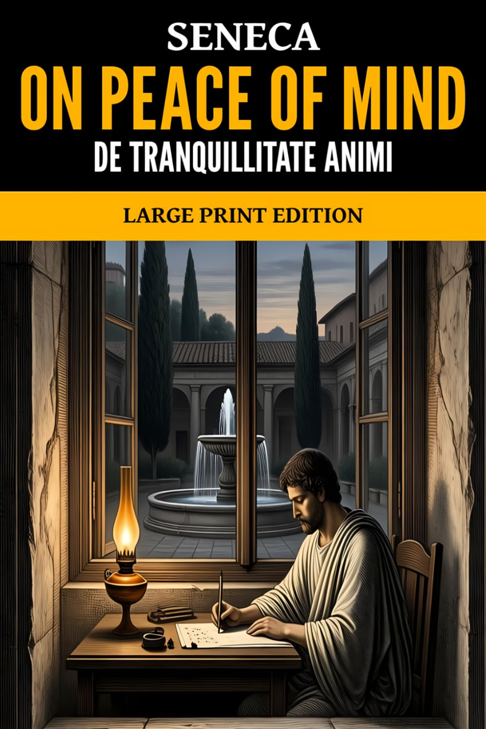 On Peace of Mind: De Tranquillitate Animi, Large Print Edition