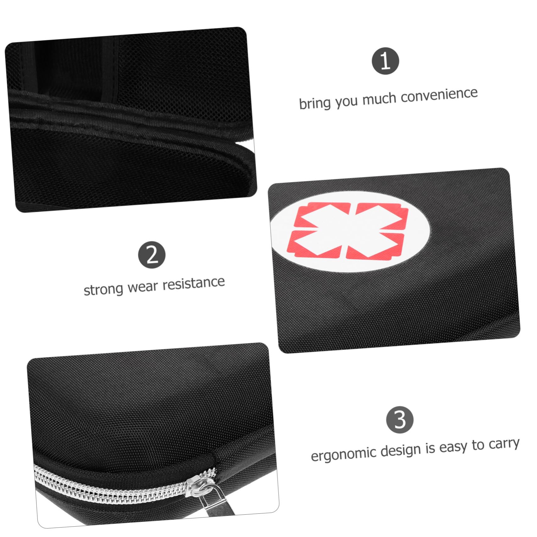 PACKOVE 5pezzi Portatile Per e Escursioni Kit e Resistente Per Medicinali e Accessori Per e Outdoor