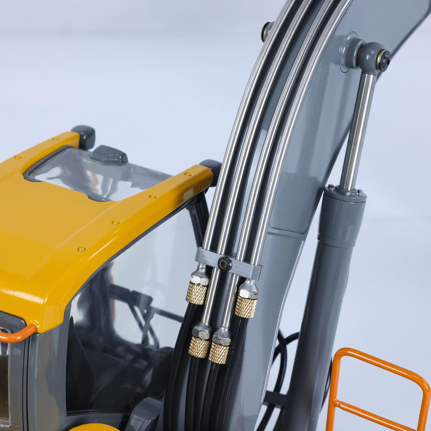Excavadora hidráulica Double E RC 1/14 EC160E E111 aleación control remoto modelo I6S radiocontrol luz pasatiempo adultos Hobby