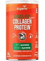 Bigens Grass Fed Balance Collagen Protein, Gado de Pasto, Colágeno Zero Lactose e Caseína (Unidade, Neutro)