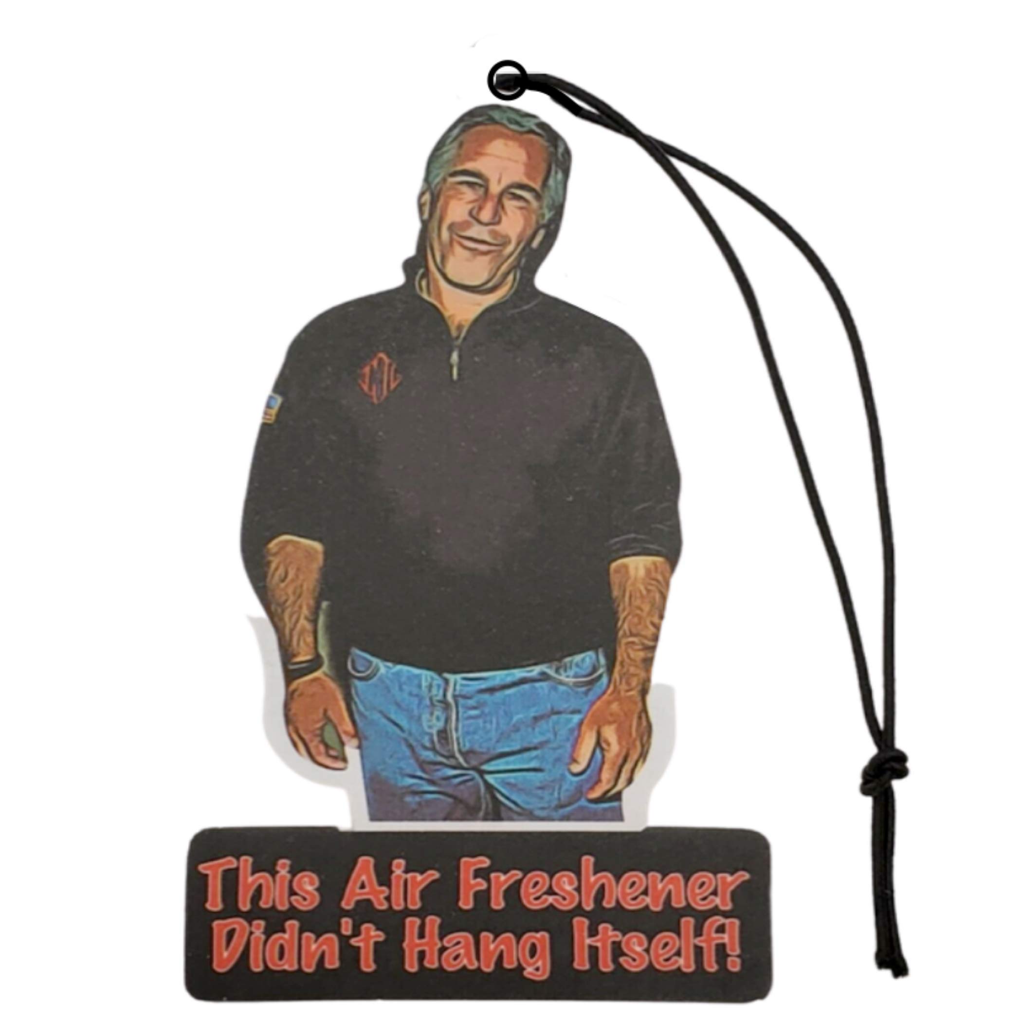 Jeffrey Epstein Air Freshener (1 Pack)