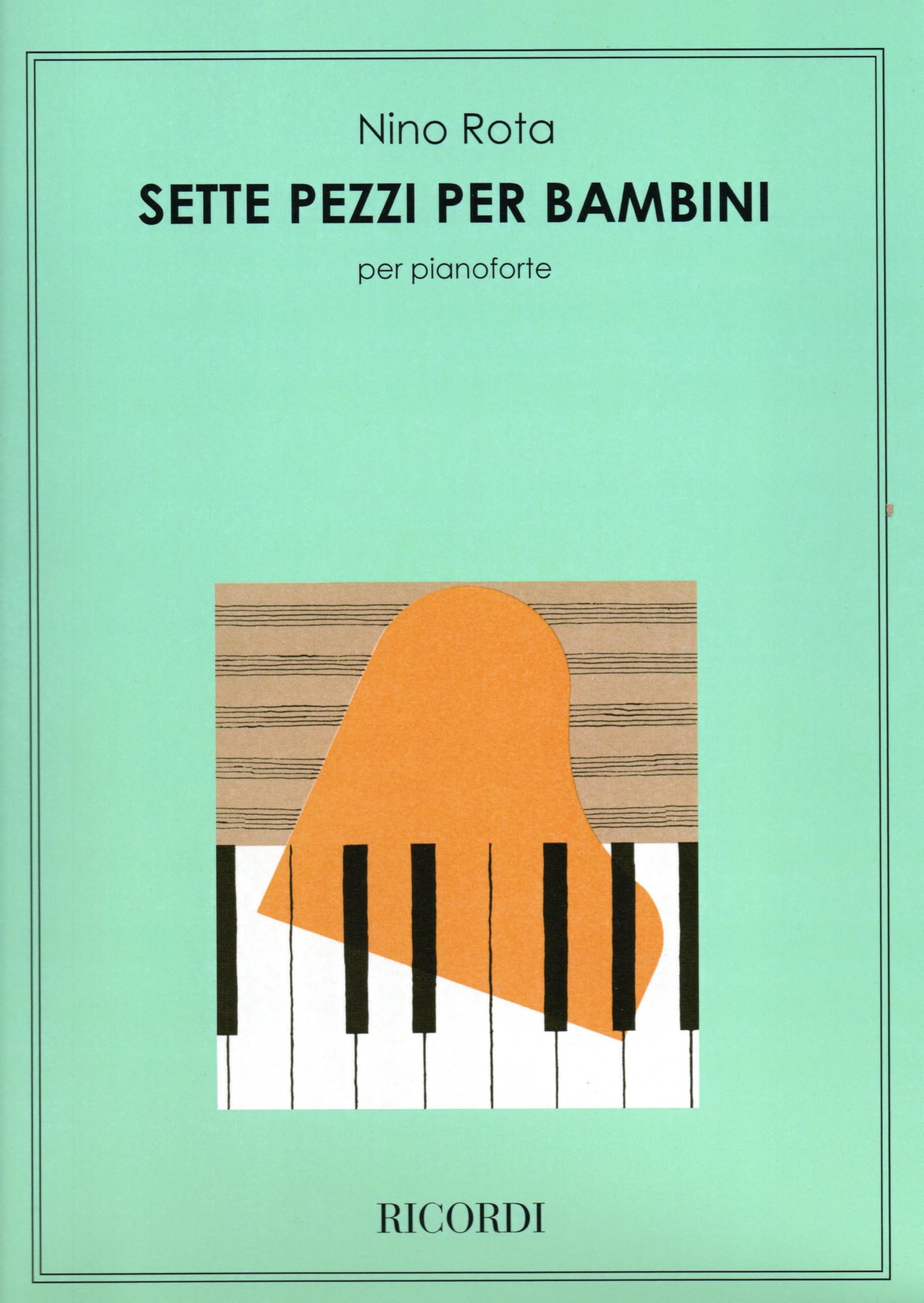 Nino Rota 7 pezzi per Bambini per Pianoforte