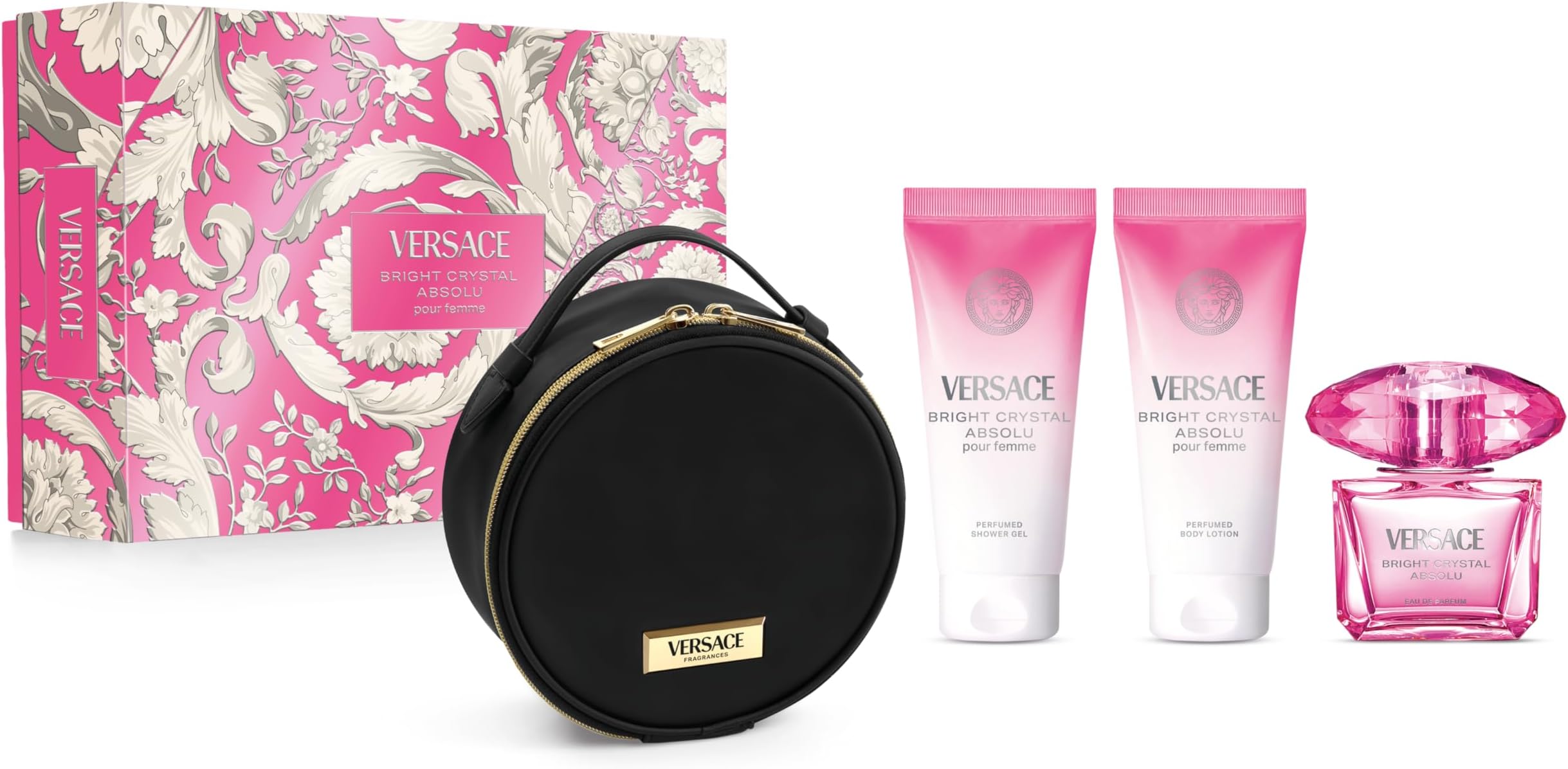 VersaceBRIGHT CRYSTAL ABSOLU EDP 90ML GIFT SET