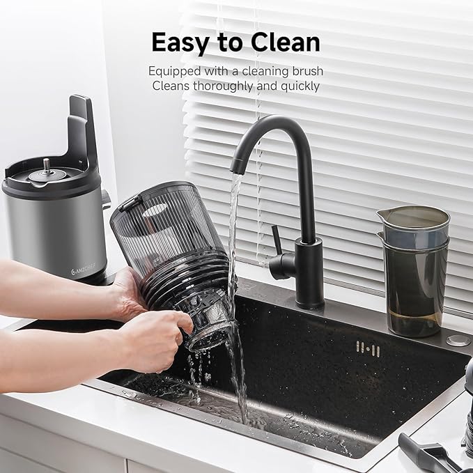 Extractor Jugos Prensado Frío Boca Ancha 110V 250W miniatura 8