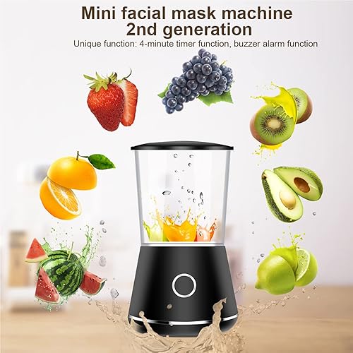 Miniatura 2 de Hozee Máquina para hacer cremas faciales, tratamiento facial, máquina para hacer mascarillas de frutas y verduras, máquina de mascarilla facial con