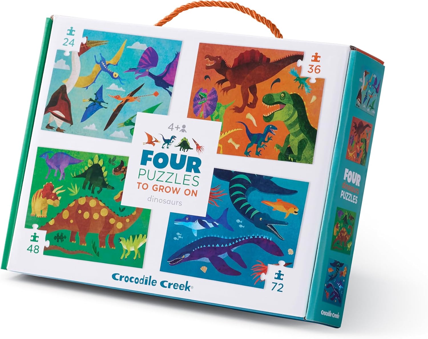 Crocodile Creek 4 Puzzle Dinosaur