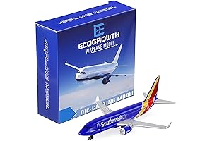 EcoGrowth Southwest Airplane Model Plane Aircraft Model for Collection & Gifts
