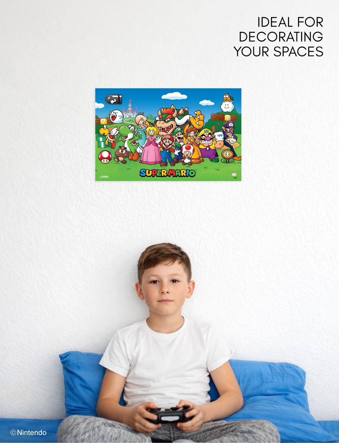 Amazon.co.jp: ピラミッドアメリカ スーパーマリオポスター - マリオ