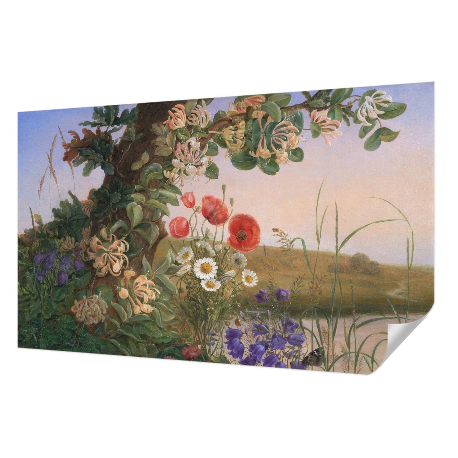 Décoration Intérieure Résistante aux Taches : Grand Décor Mural Adhésif 416x254 cm Salon