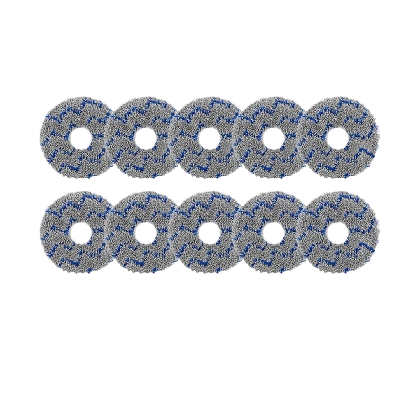 VIXWDRUTY Mop Cloth,Compatible For Dreame,X10+L20 Ultra L30 Ultra X20 Pro L10s Pro Ultra X40 Ultra X40 Pro S30 Pro Vacuum Cleaner(10pcs)