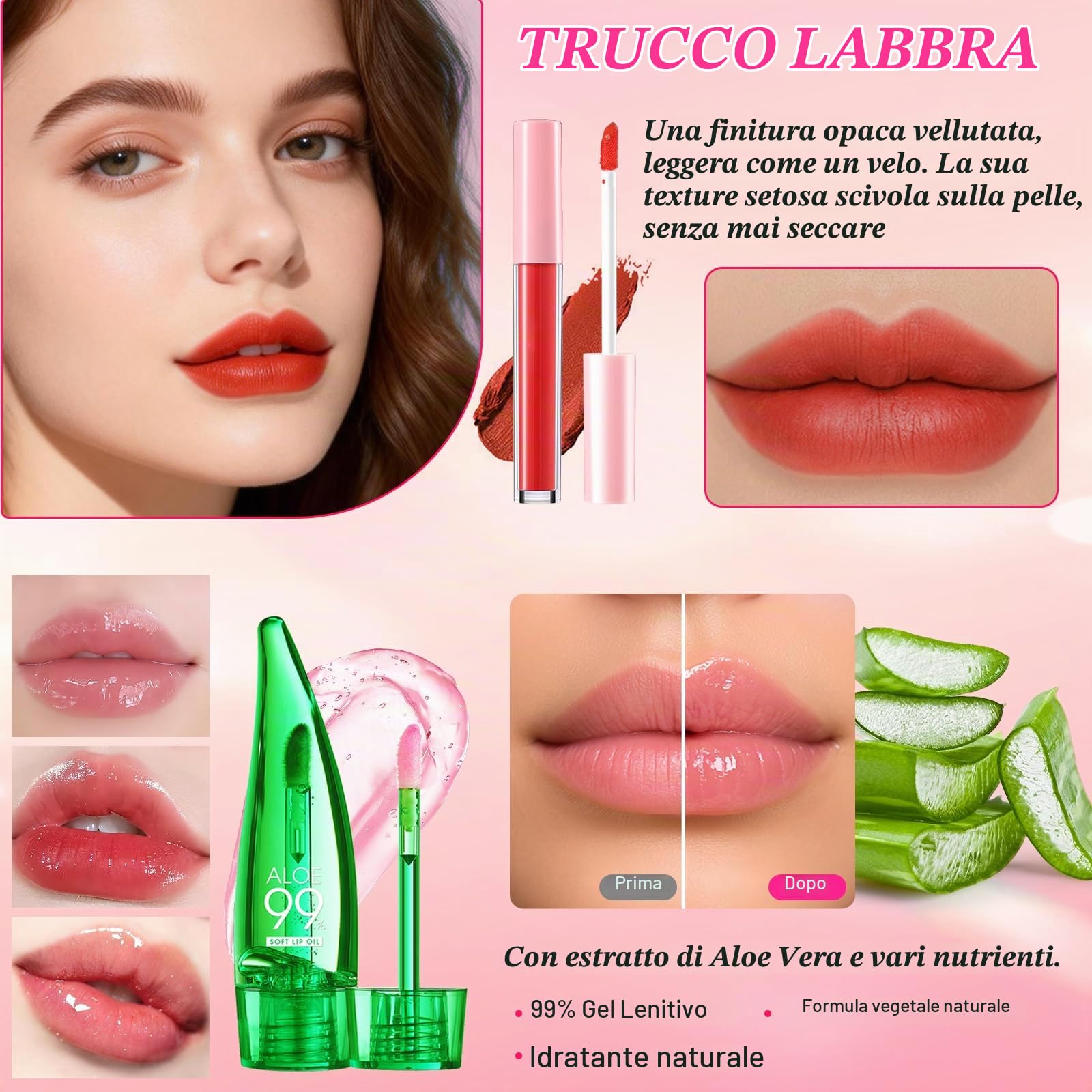 Tutto in Uno Set Trucchi Donna, Kit Trucco Completo, Set Make Up Regalo, Valigetta Trucchi Ragazza con Primer Fondotinta Palette Ombretti Sopracciglia Eyeliner Mascara Gloss Labbra Fard Correttore