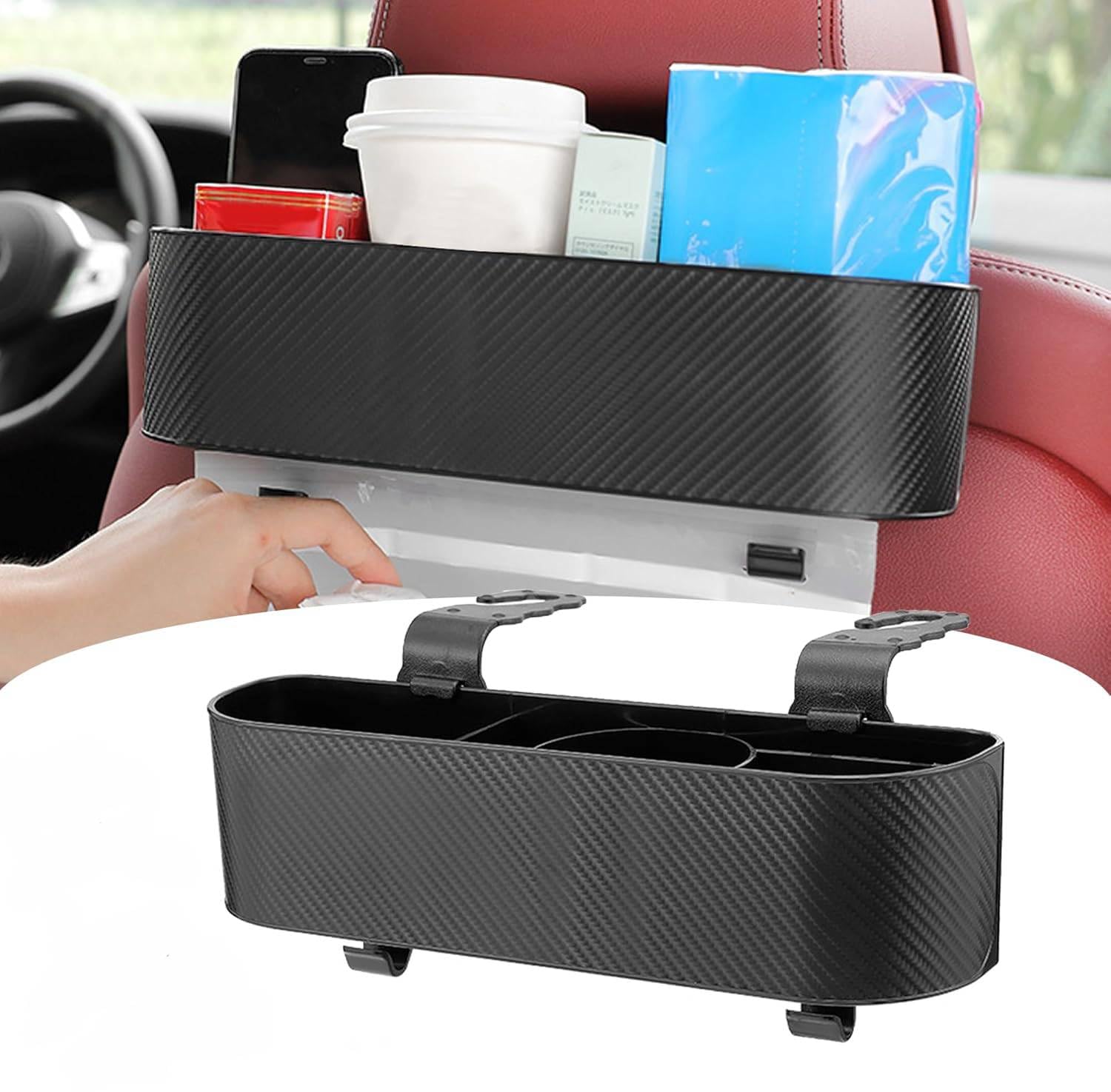 Organizzatore Sedile Auto per Baby for Skoda Superb 2012-2015 | consentendo di riporre bevande, telefoni, fazzoletti e oggetti personali senza ostacolare lo spazio per le gambe,1 Pezzo