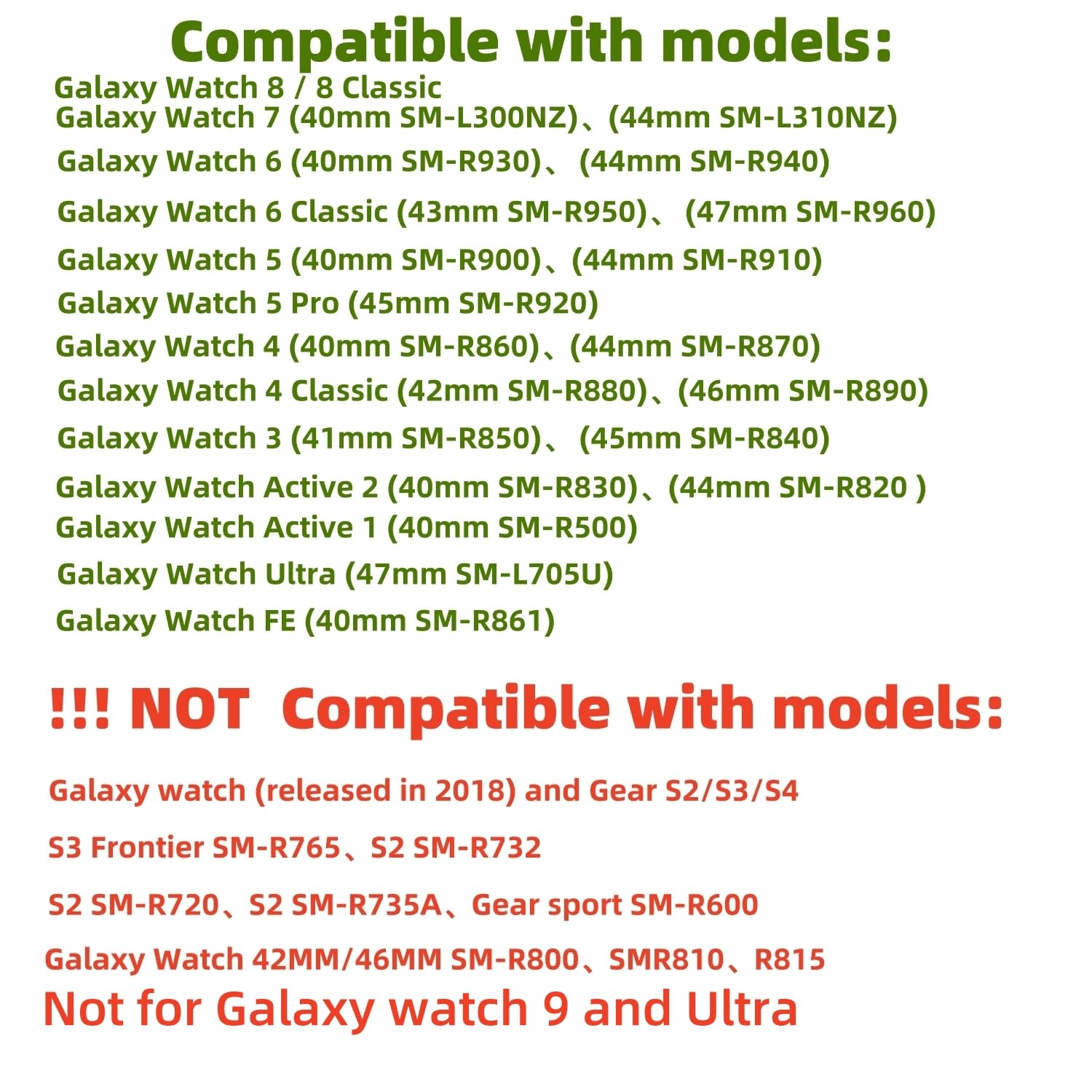 Caricabatterie per Samsung Watch con cavo di ricarica (1 m), per Galaxy Watch Magnetico Ultra FE 7/6/6 Classic/5/5 Pro/4/4 Classic/3/Active 2/Active