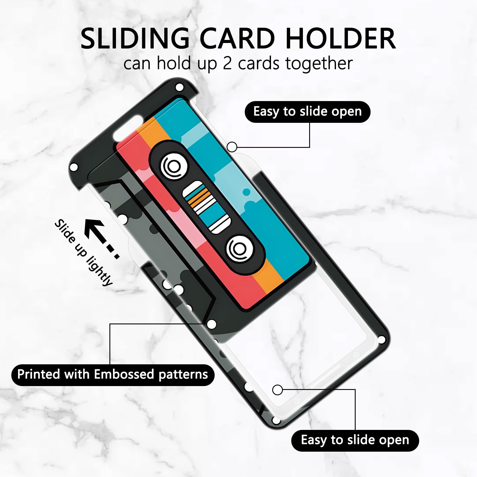 Porte-badge Avec Lanière Détachable Et Enrouleur Rétractable - Pour Cartes D'identité, Professionnels
