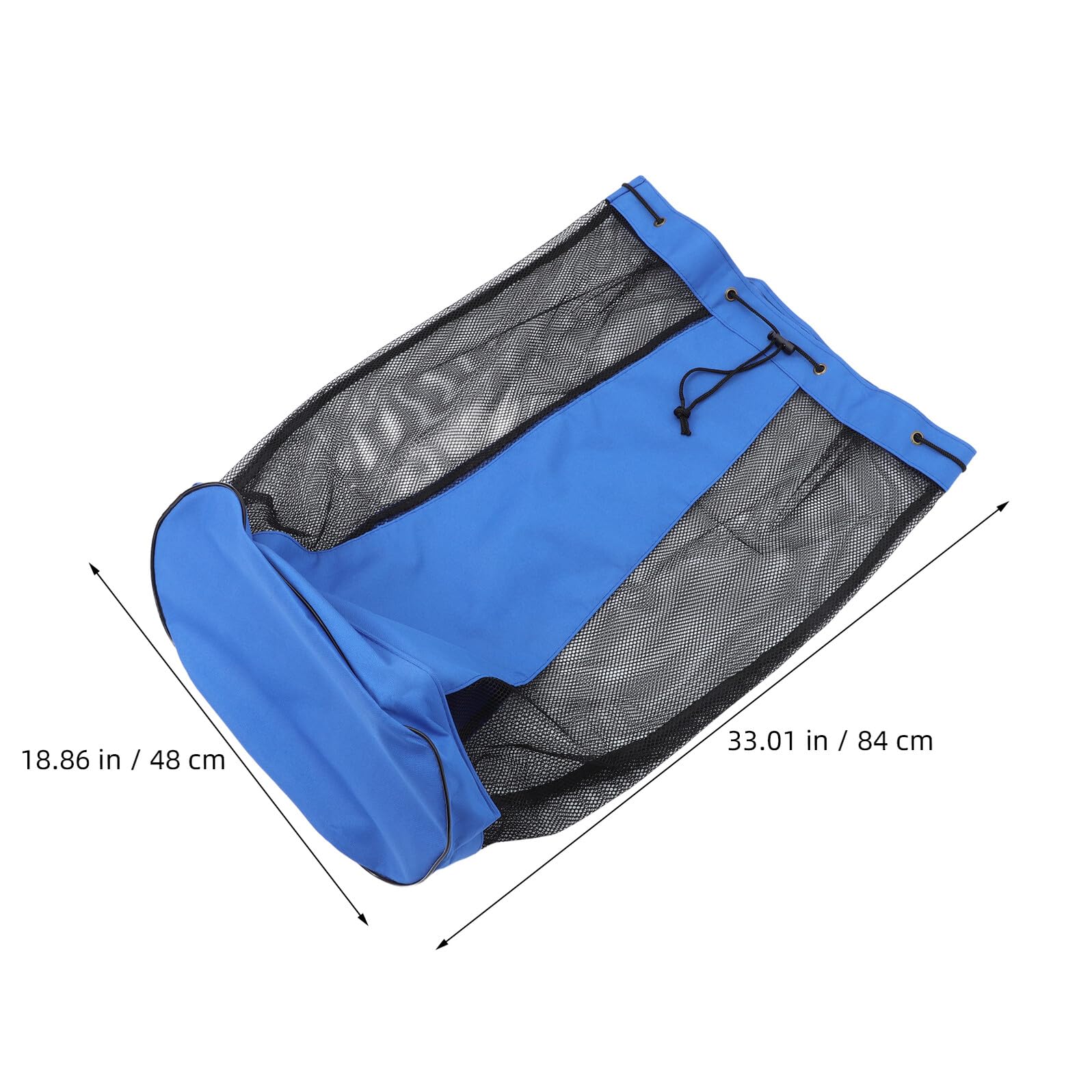 Grande Borsa a Rete Coulisse per Attrezzatura Sportiva Borsa Porta Palloni da Calcio e Basket Tracolla Regolabile per Palestra e Allenamento
