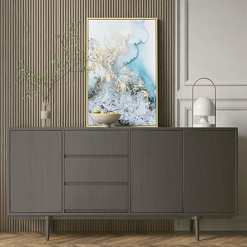 Miniatura 2 de Heroad Papel tapiz de madera gris de la marca, papel tapiz autoadhesivo para gabinetes, papel de contacto de grano de madera moderno extraíble,