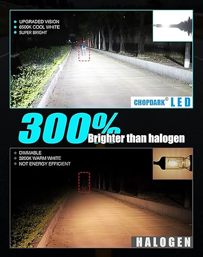 Miniatura 3 de H19 H4 9003 HB2 HS1 Bombillas LED antiniebla 12V 24V 20000Lm Brillante 40W 6500K sin ventilador EMC Plug and Play para coches, motocicletas,