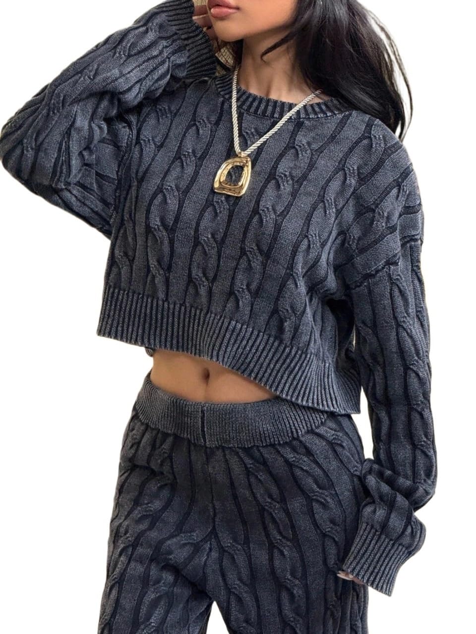Womens Pullover Sweater Womens Knit Pullover Sweater for Outfits