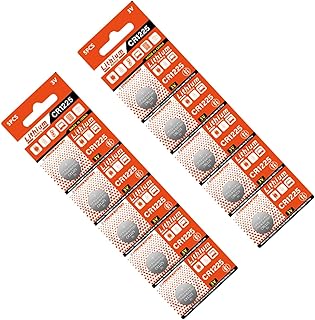 2 Sheet CR1225 Button Batteries 3V For Household Gadgets Like Alarms Pedometers And LED Light Stable Power Supply