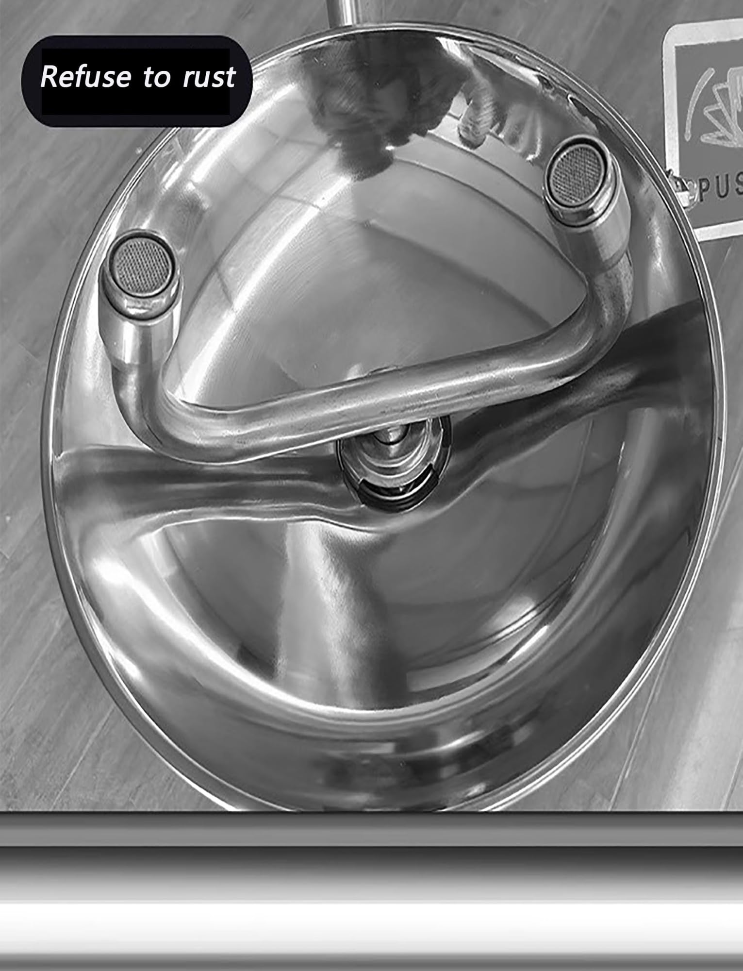 Estación de ducha lavaojos de emergencia, lavaojos de acero inoxidable 304, ducha y lavaojos integrados de seguridad for limpieza de emergencia(Color 1,Pedal model)