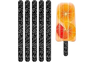 Shimmering Delights: VIDELLY Black Popsicle Sticks for Enchanting Treats
