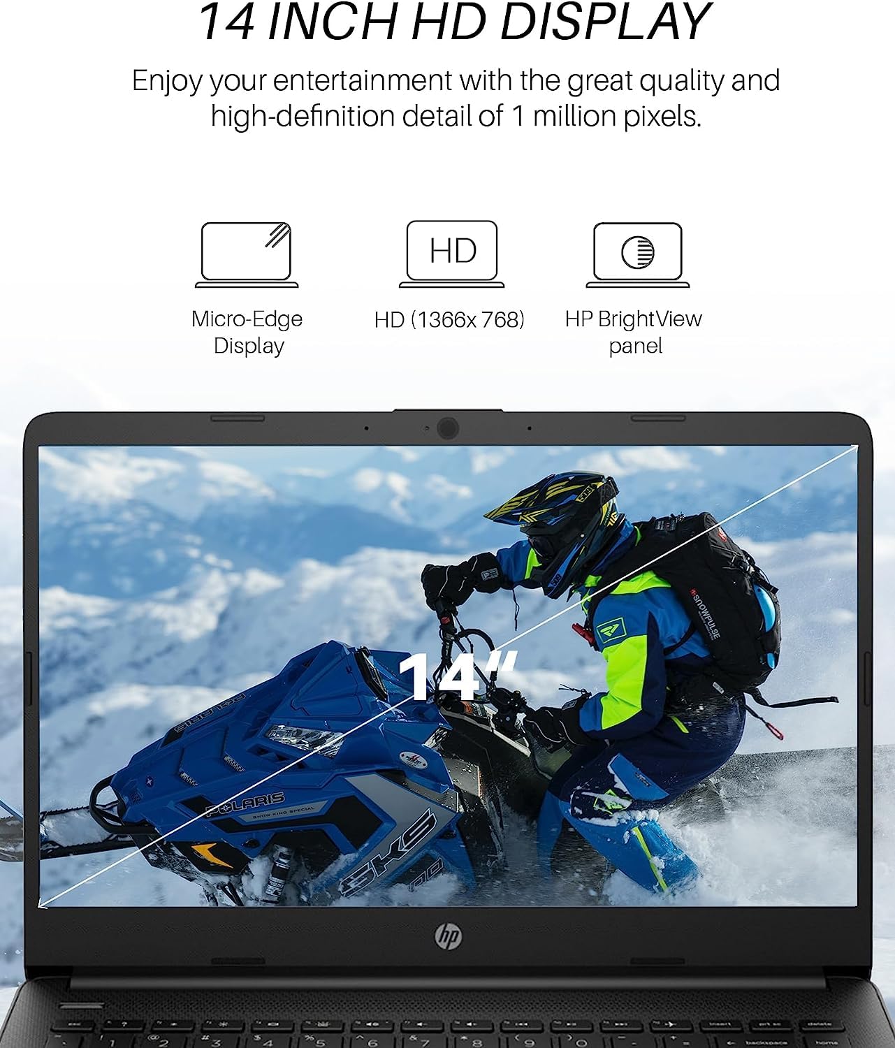 Amazon.co.jp: HP 14インチ ノートパソコン 学生ビジネス 1年間の