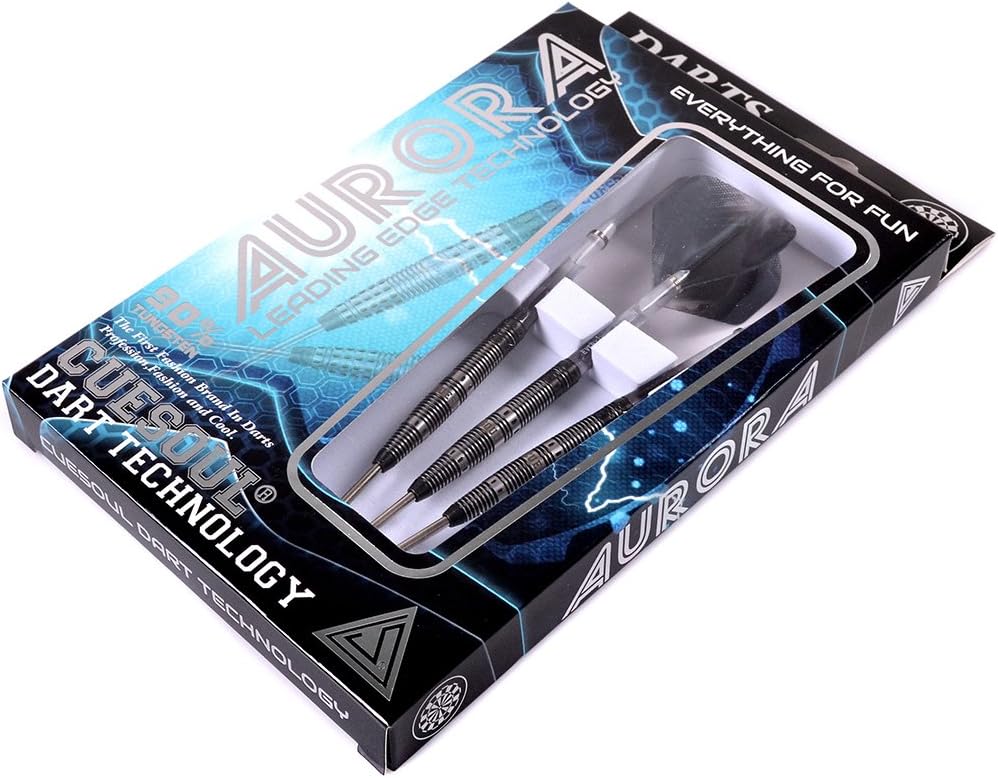 CUESOUL Aurora 90% Professional 21g/23g/25g Steel Tip Tungsten Dart-Titanium Nitride Coating