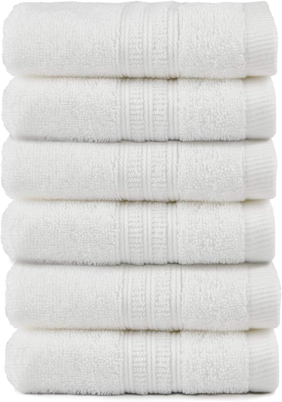 TRIDENT Soft Comfort 100% Air Rich Cotton Yarn Towels, 4 Piece Set -4 Bath Towels, Super Soft, High Absorbent, 550 GSM, Machine Washable (Peacock): Kitchen & Dining