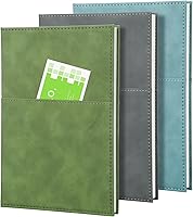 COMIX 3 Pack A5 Hardcover Lined Journals - 240 College Ruled Pages, Portable Notebooks for Work, Travel, School, Diary & Journaling Men Women