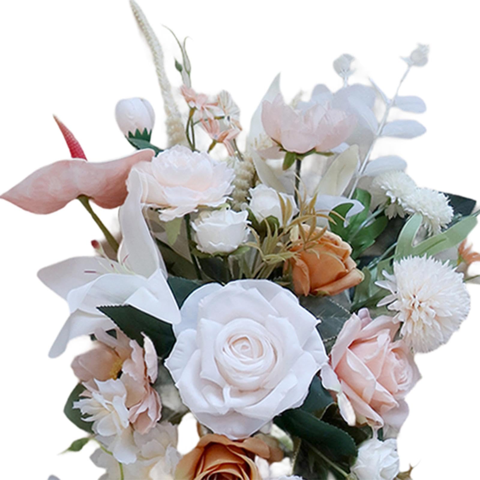 Hochzeit Auto Dekoration Set Künstliche Blumen Realistische DIY Elegante Ornament und Simulation Blumen für Events Festival