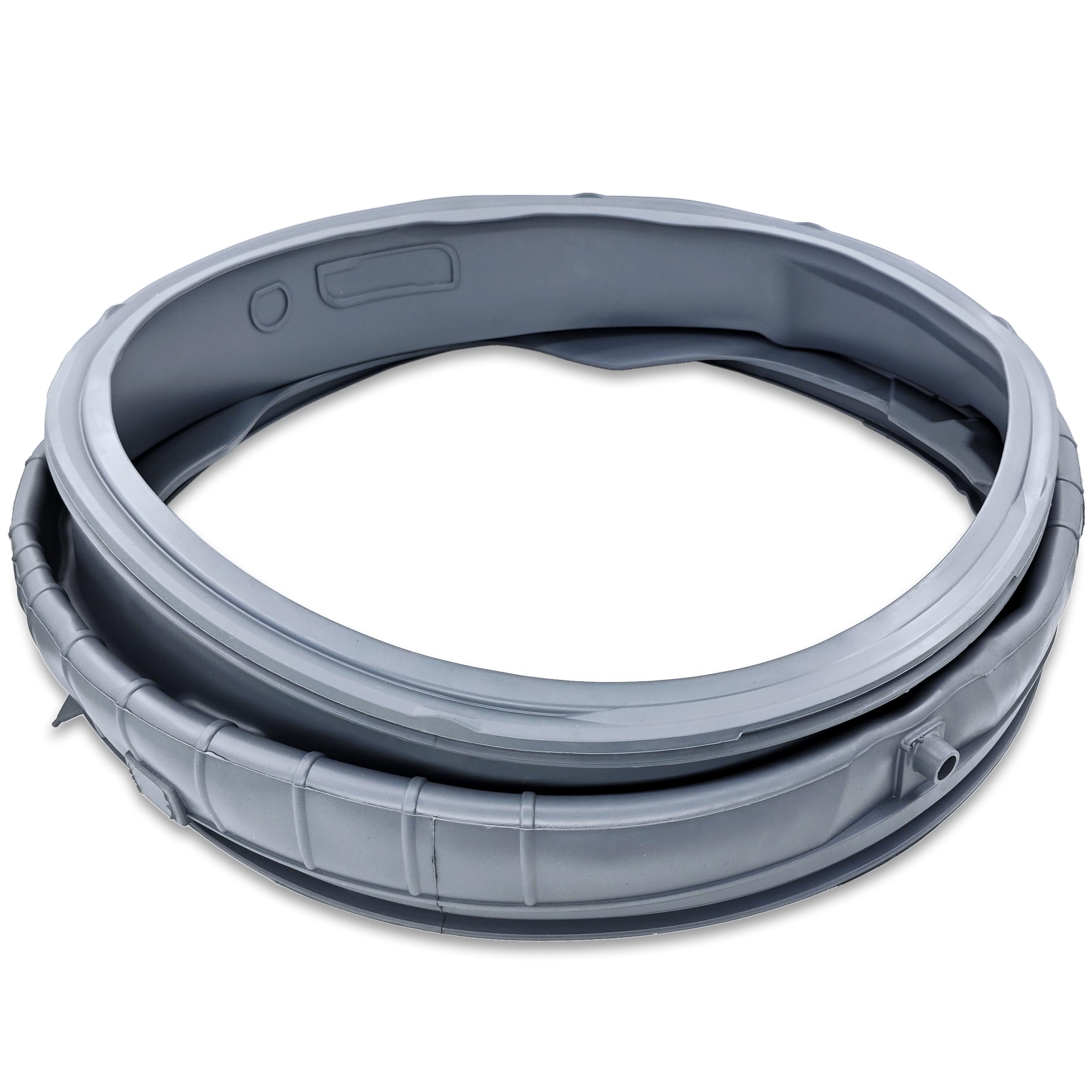 upgraded mds47123619 washer door boot seal for lg wm3080cw/00 wm3180cw/00 wm3270cw/00 wm3500cw/00 wm3670hva/01 wm3700hva/00 wm3700hwa/00 washing machine door gasket replaces agf75223080, ps12081606