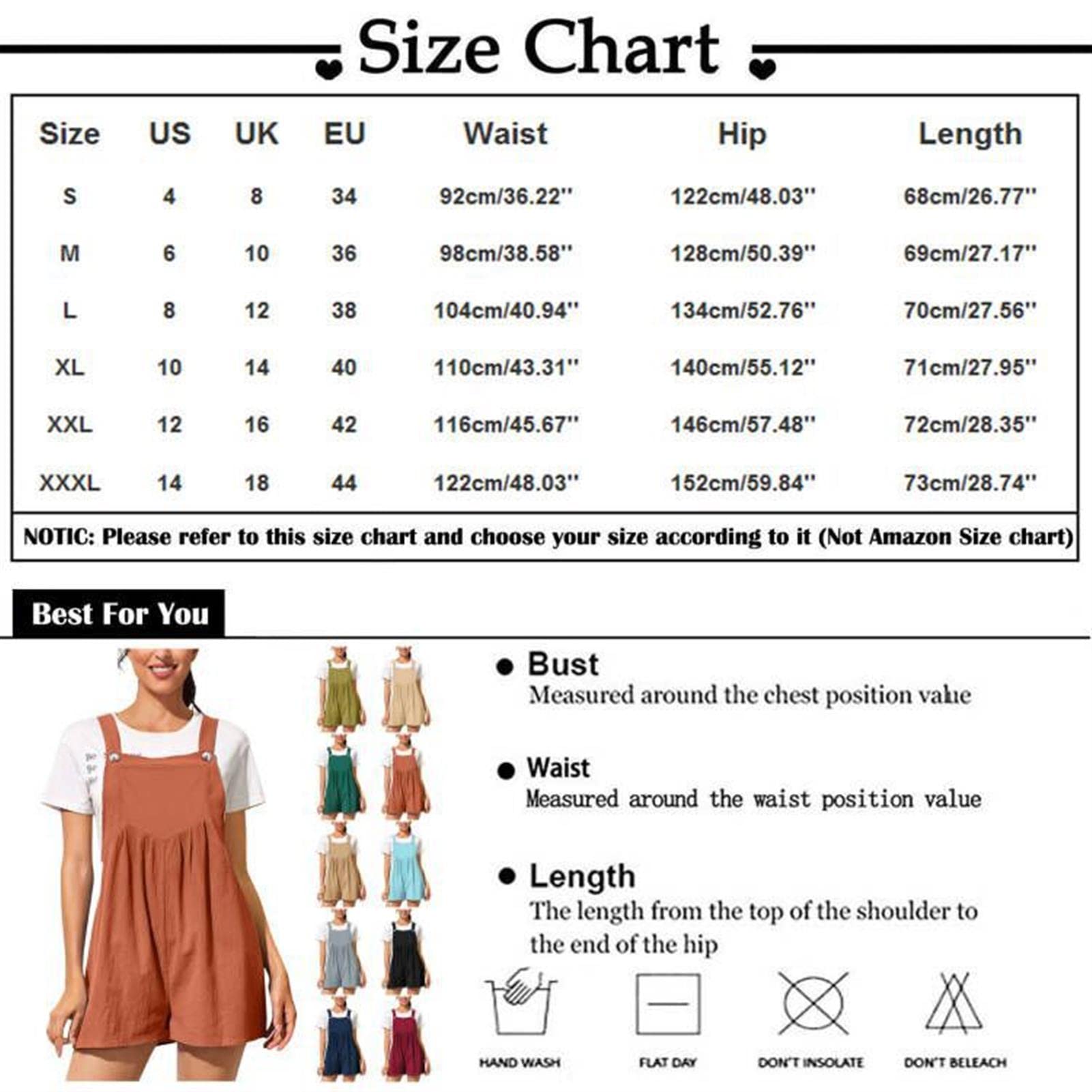 Damen Jumpsuits Overalls Casual Lose Ärmellose Drucke Kurze Overalls Lätzchen Jumpsuits Hose Strampler mit Taschen