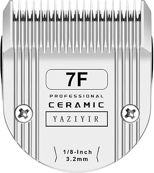 7F Dog Grooming Detachable Ceramic Blade,Compatible with WAHL 5 in 1 Blade for Wahl Arco, Bravura, Chromado, Creativa, Figura, and Motion Clippers. Cut Length 1/8-Inch 1.5mm