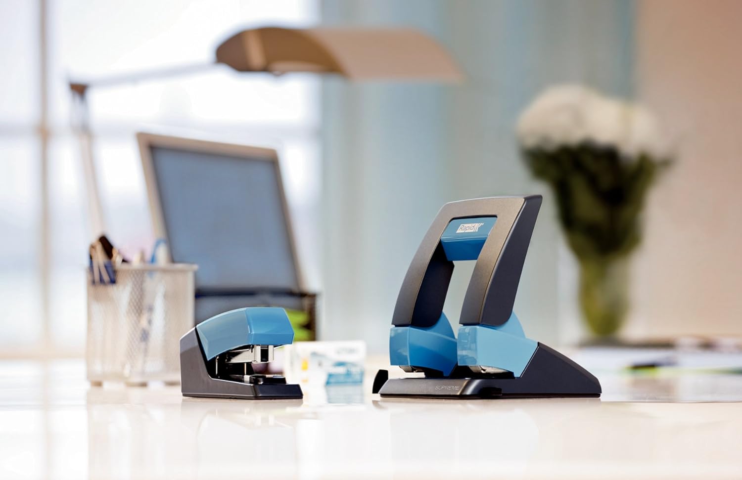 Rapid S50 Supreme Desktop Stapler - Blue