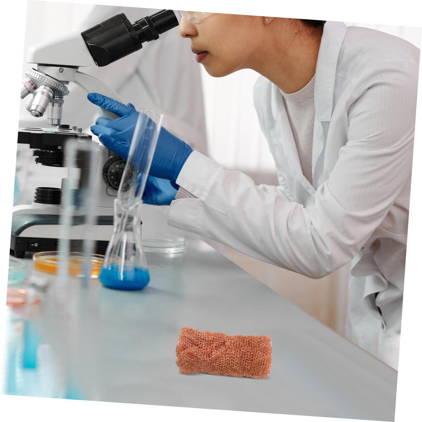 5 Rolls Pure Copper Distillation Mesh Funnel Mesh Screen Copper Mesh for Distilling Copper Mesh for Control Copper Barrier Screen Mesh Distilling Mesh Screen Material Golden SOLUSTRE