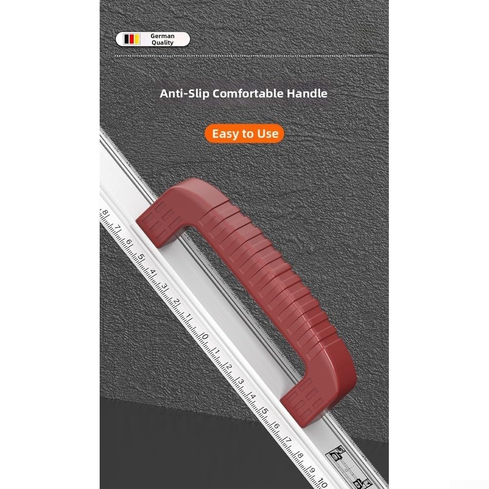 Regla Niveladora Aluminio 50cm Doble Burbuja Precisa