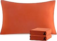 Vista 96 de NTBAY Juego de fundas de almohada estándar, paquete de 2 fundas de almohada de microfibra cepillada de 20 x 26 pulgadas, suaves, sin arrugas