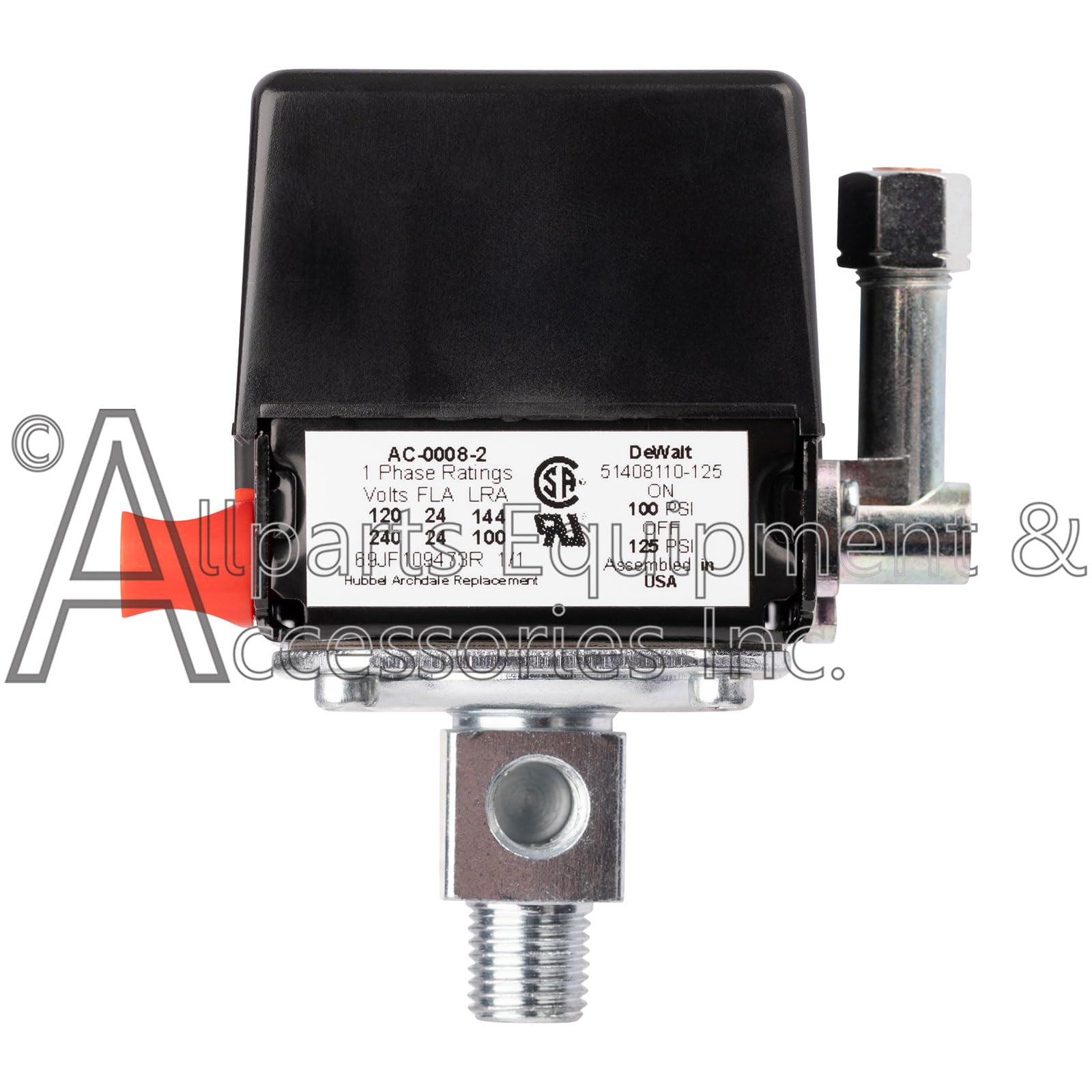 Amazon.com: Z-AC-0008-2 Pressure Switch 1/8