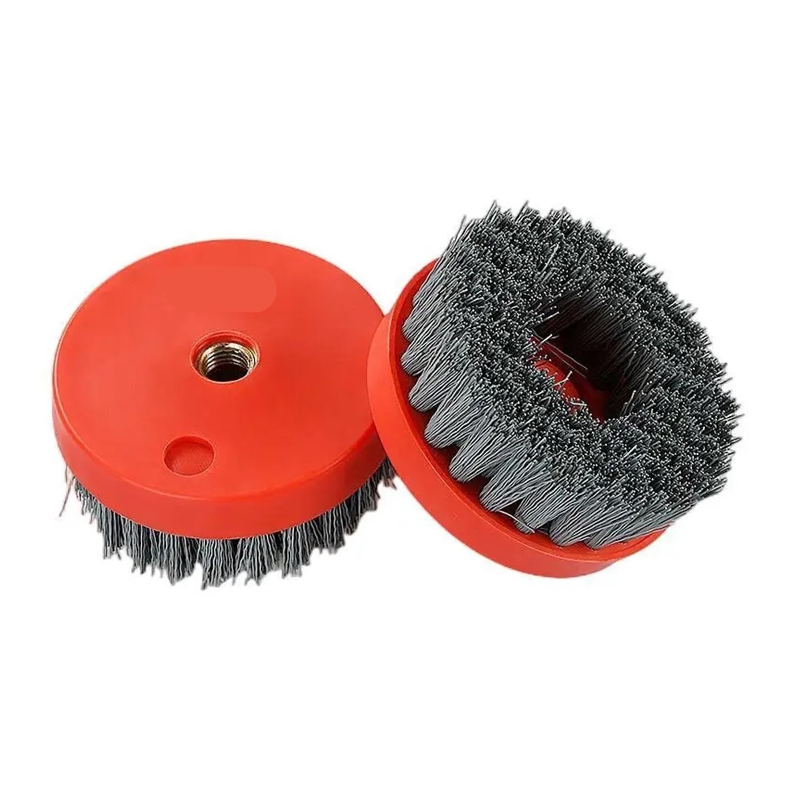 1 cepillo de copa nailon alambre abrasivo 4 pulgadas y 110mm for piedra, mármol, granito, Metal, pulido madera, limpieza antigüedades Adecuado para lijar y limpiar(60,M16)