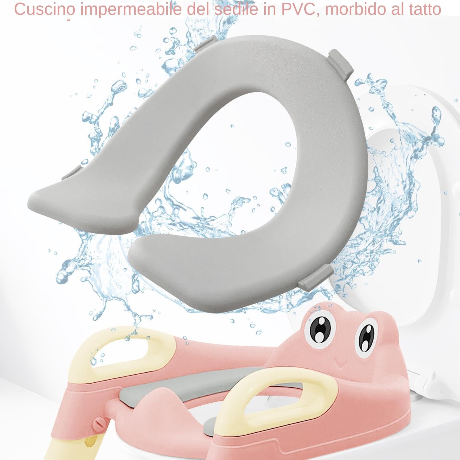 Asiento para orinal - Asiento de inodoro plegable para niños