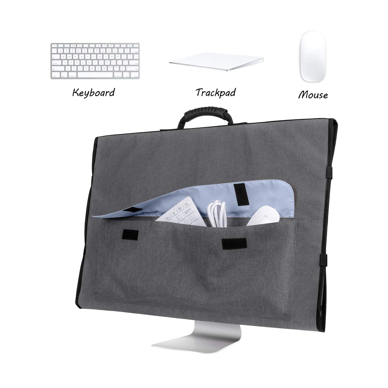 Étui de Transport pour Moniteur 27" pour écran D'ordinateur de Bureau et Accessoires