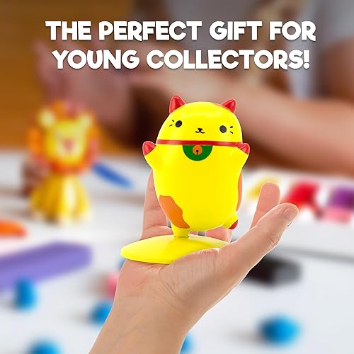 Miniatura 4 de Cats vs Pickles Paquete de 3 mini figuras  Mini figuras para niños  Figuras de animales pequeños  Juguetes de plástico para niños y adultos  Figuras