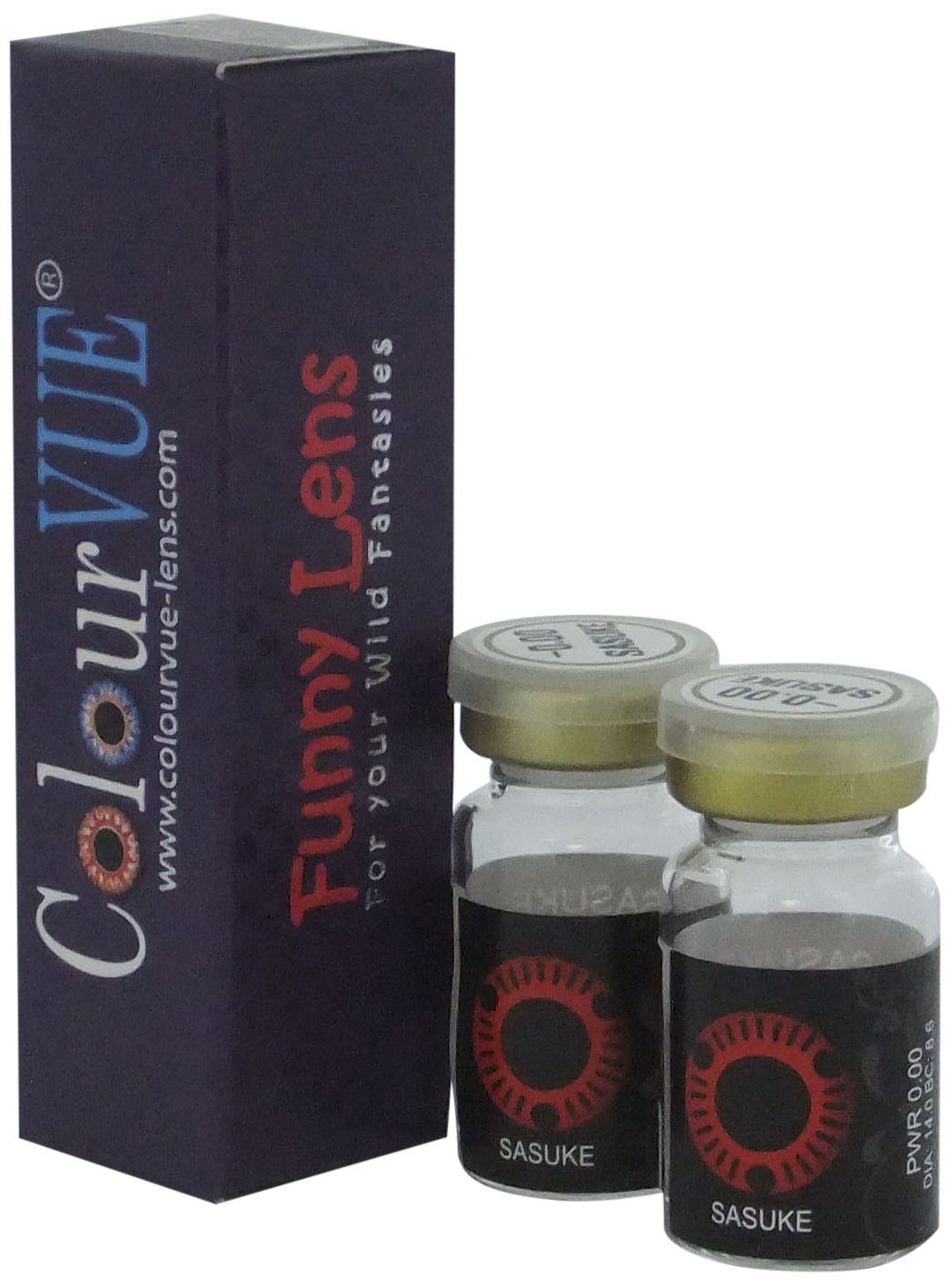 Crazy Lens SASUKE One Year Disposable 14 mm Contact Lens